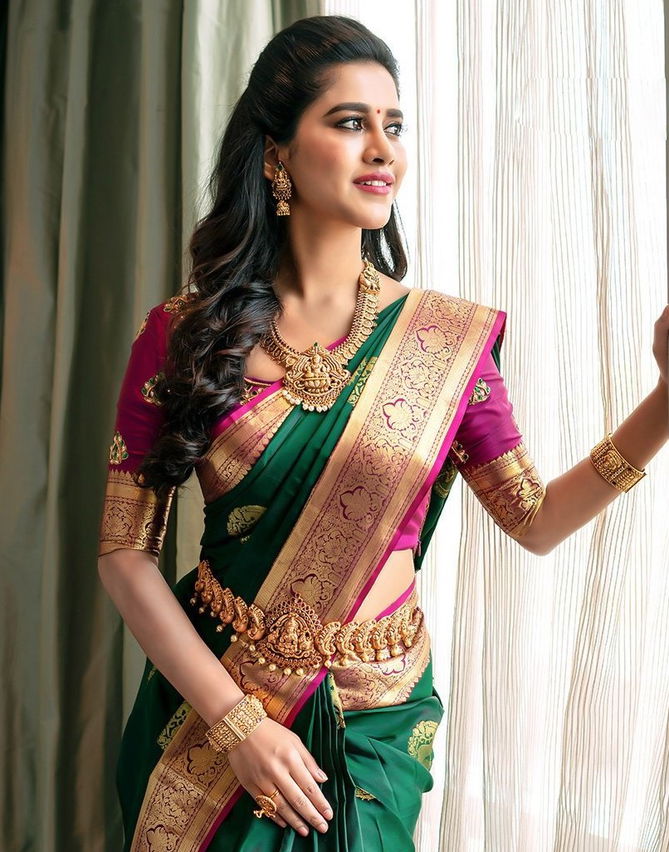 MF 1420 Soft Lichi Silk Designer Sarees Catalog